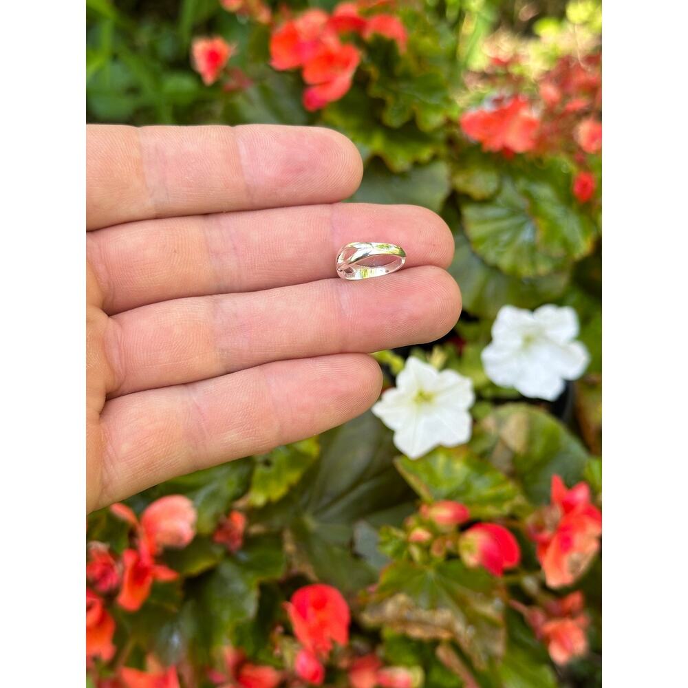 Sterling Silver Adjustable Infinity Loop Toe Ring - image 4